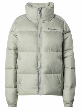 COLUMBIA Outdoorová bunda 'Puffect II'  mätová / biela