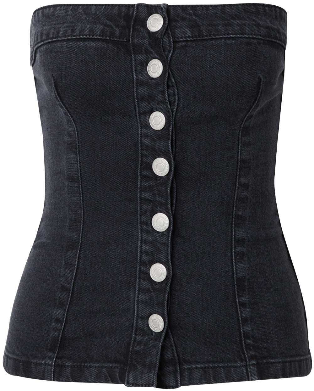 Daahls by Emma Roberts exclusively for ABOUT YOU Top 'Danai'  čierny denim