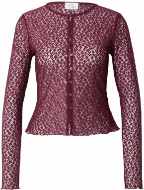 Daahls by Emma Roberts exclusively for ABOUT YOU Kardigán 'Valentina'  bordová