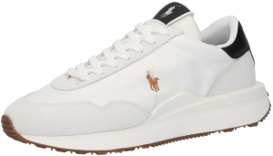 Polo Ralph Lauren Nízke tenisky 'Train 89'  hnedá / čierna / biela / šedobiela