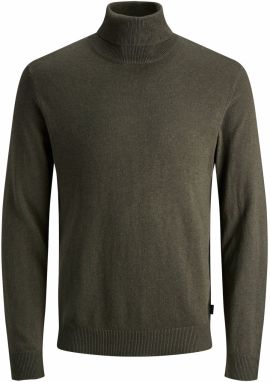JACK & JONES Sveter 'JJEmil'  olivová