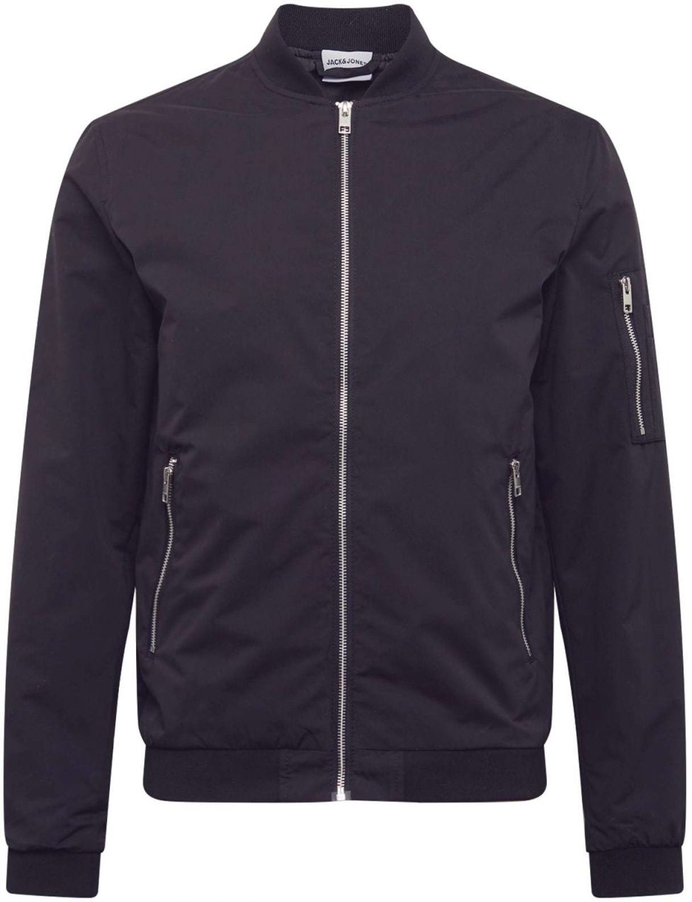 JACK & JONES Prechodná bunda 'JJERush'  čierna