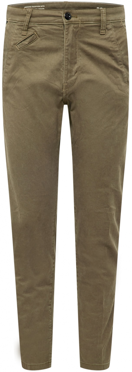 G-STAR Chino nohavice 'Bronso 2.0'  tmavozelená