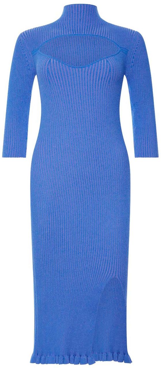 FRENCH CONNECTION Pletené šaty 'Mathilda'  modrá