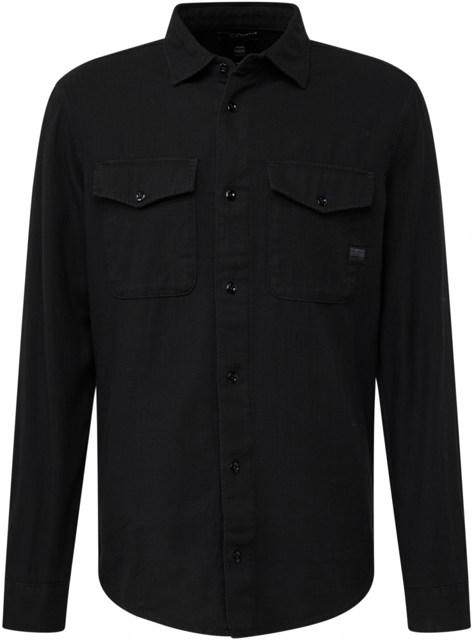 G-STAR Košeľa 'Marine'  čierny denim