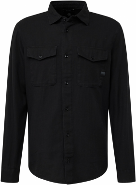 G-STAR Košeľa 'Marine'  čierny denim