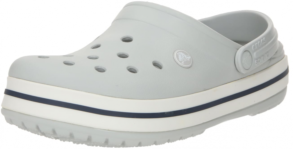 Crocs Dreváky 'Crocband'  svetlosivá / čierna / biela