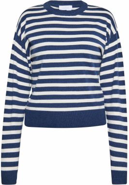 usha BLUE LABEL Sveter  námornícka modrá / biela
