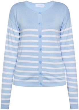 usha BLUE LABEL Kardigán  svetlomodrá / biela