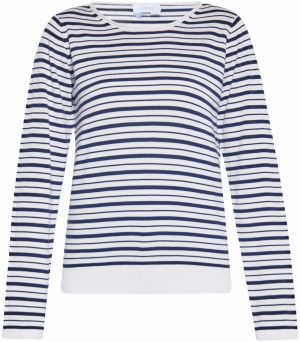 usha BLUE LABEL Sveter  námornícka modrá / biela