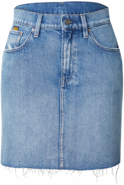 G-STAR Sukňa 'Viktoria '  modrá denim