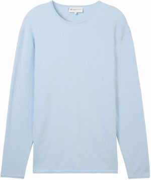 TOM TAILOR DENIM Sveter  svetlomodrá