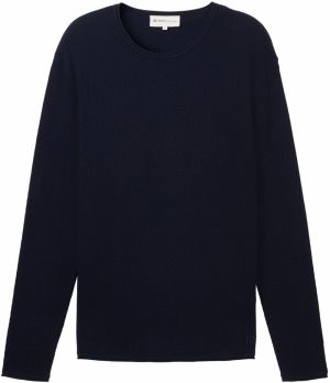 TOM TAILOR DENIM Sveter  námornícka modrá