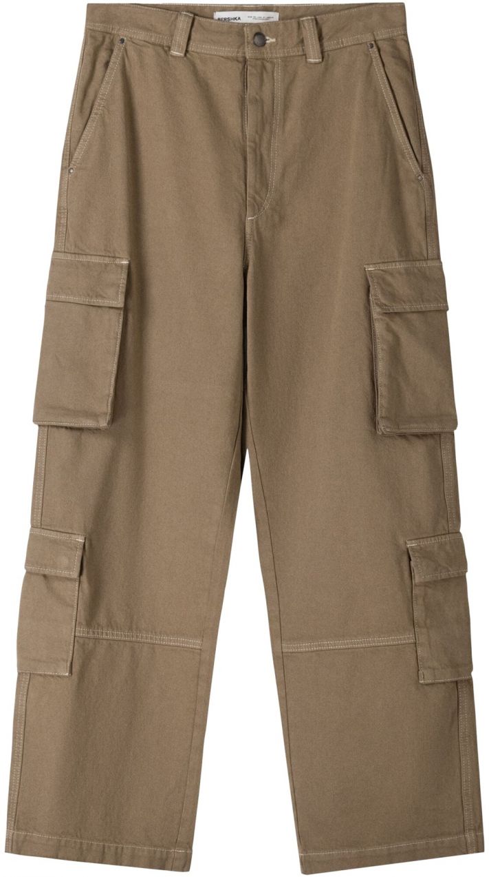 Bershka Kapsáče  farba ťavej srsti