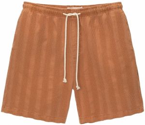 Pull&Bear Nohavice  mandarínková / čierna / biela