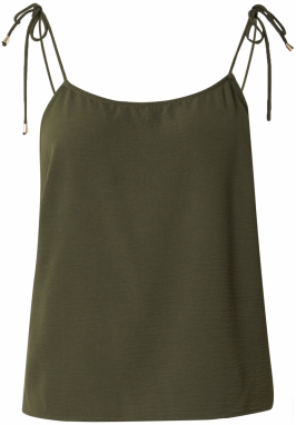Guido Maria Kretschmer Curvy Top 'Joana'  kaki