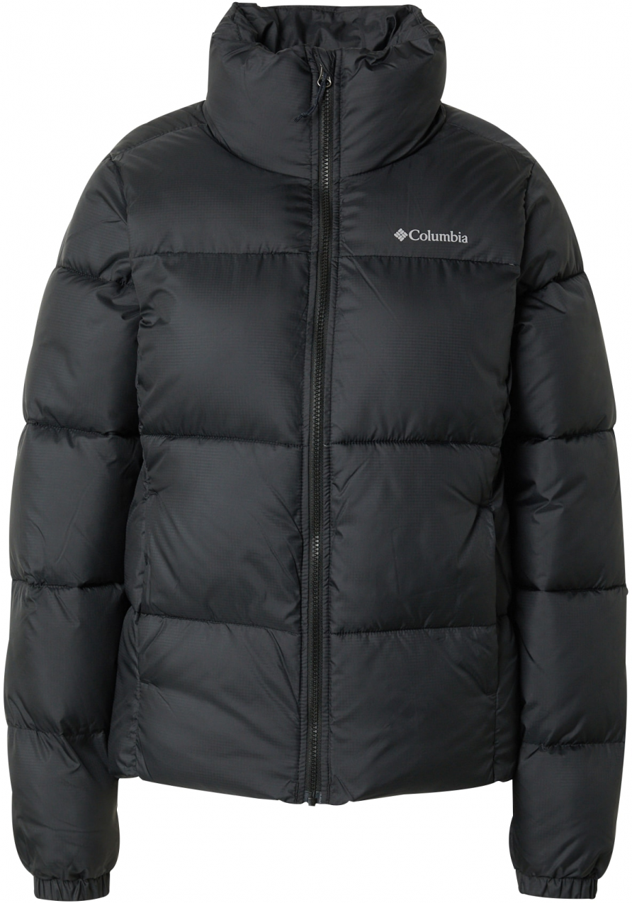 COLUMBIA Outdoorová bunda 'Puffect II'  sivá / čierna