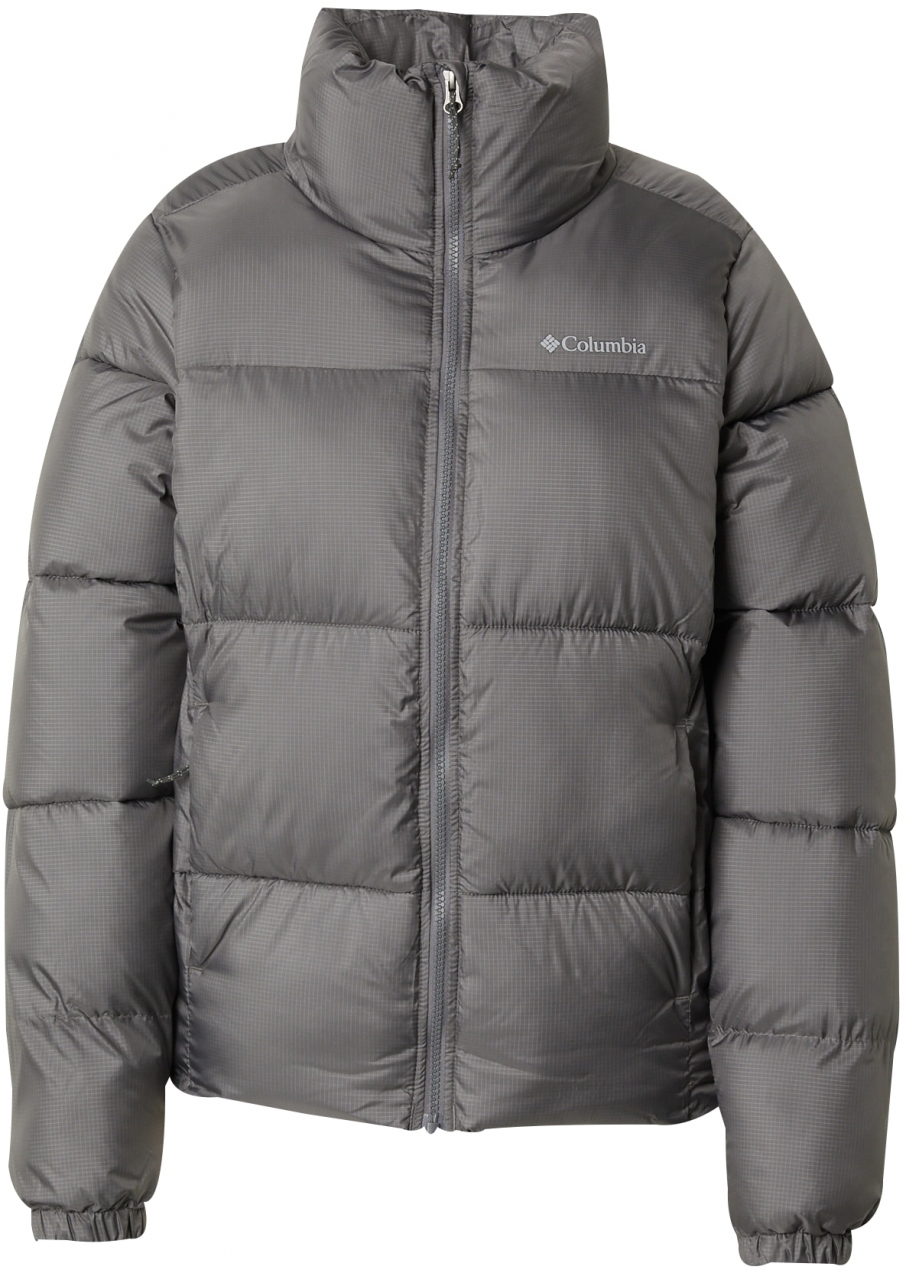 COLUMBIA Outdoorová bunda 'Puffect II'  sivá / tmavosivá