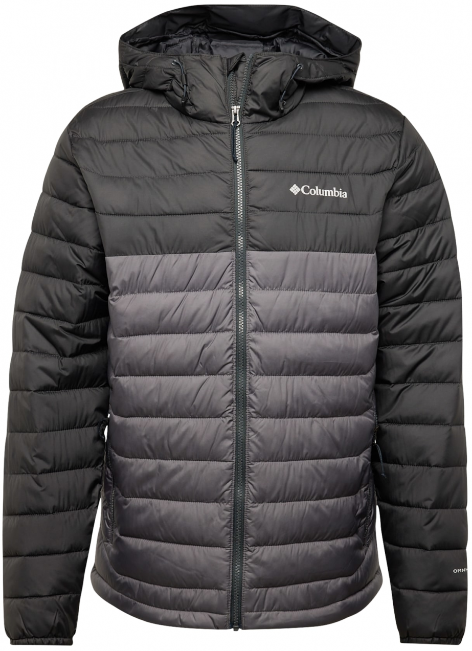 COLUMBIA Outdoorová bunda 'Powder Lite II'  sivá / antracitová