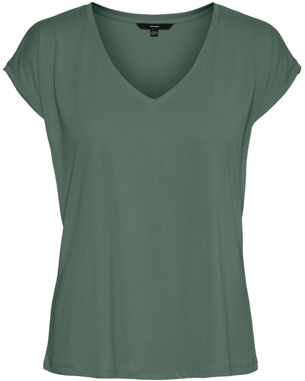 VERO MODA Tričko 'VMFilli'  tmavozelená