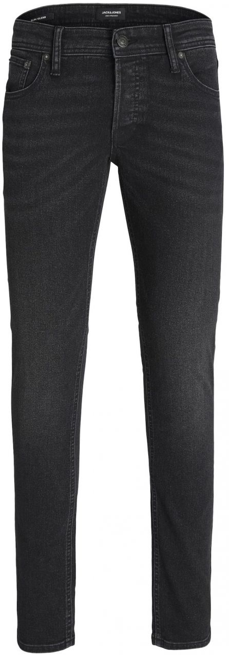 Jack & Jones Plus Džínsy 'JJIGlenn'  čierny denim
