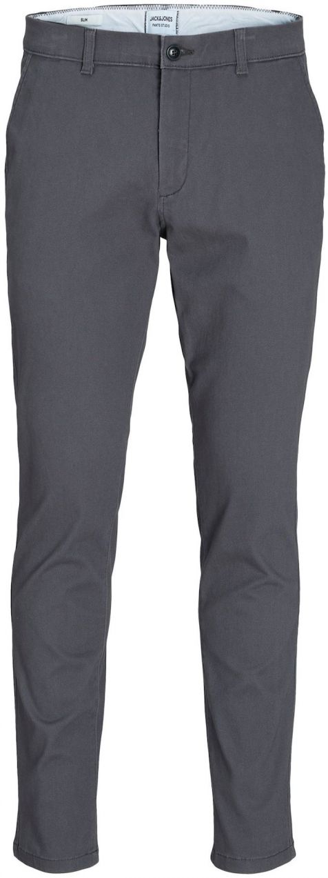 JACK & JONES Chino nohavice 'Macro Dave'  tmavosivá