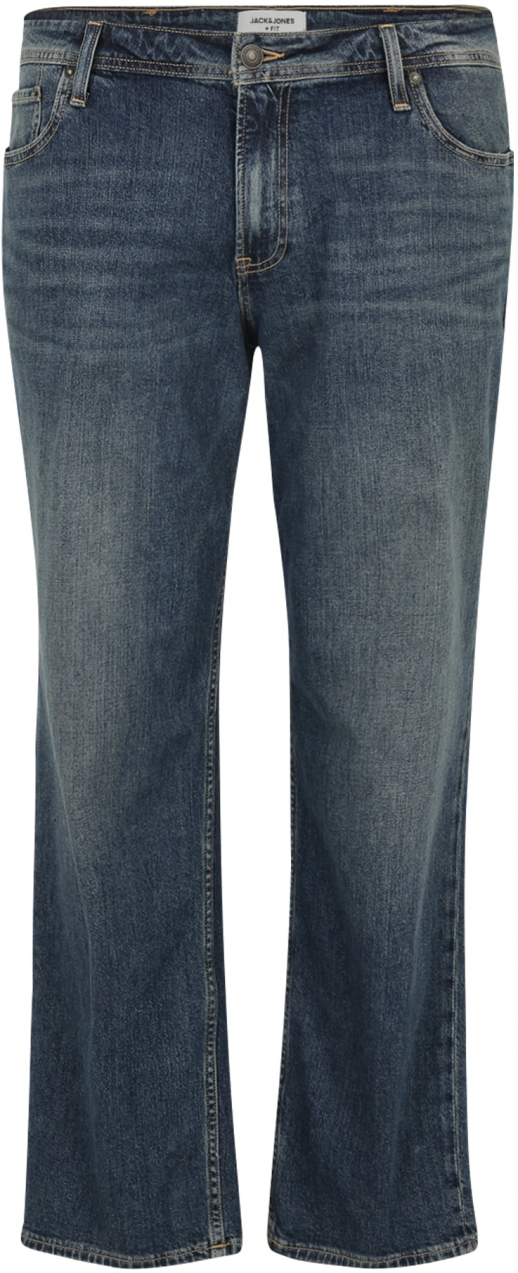 Jack & Jones Plus Džínsy 'JJMIKE'  modrá denim