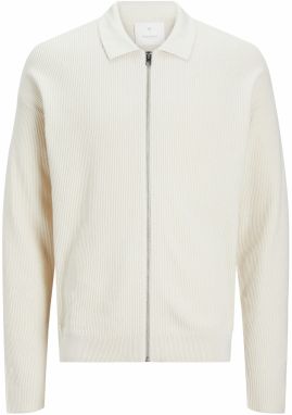 JACK & JONES Kardigán 'JPRCCSPRING'  slonová kosť