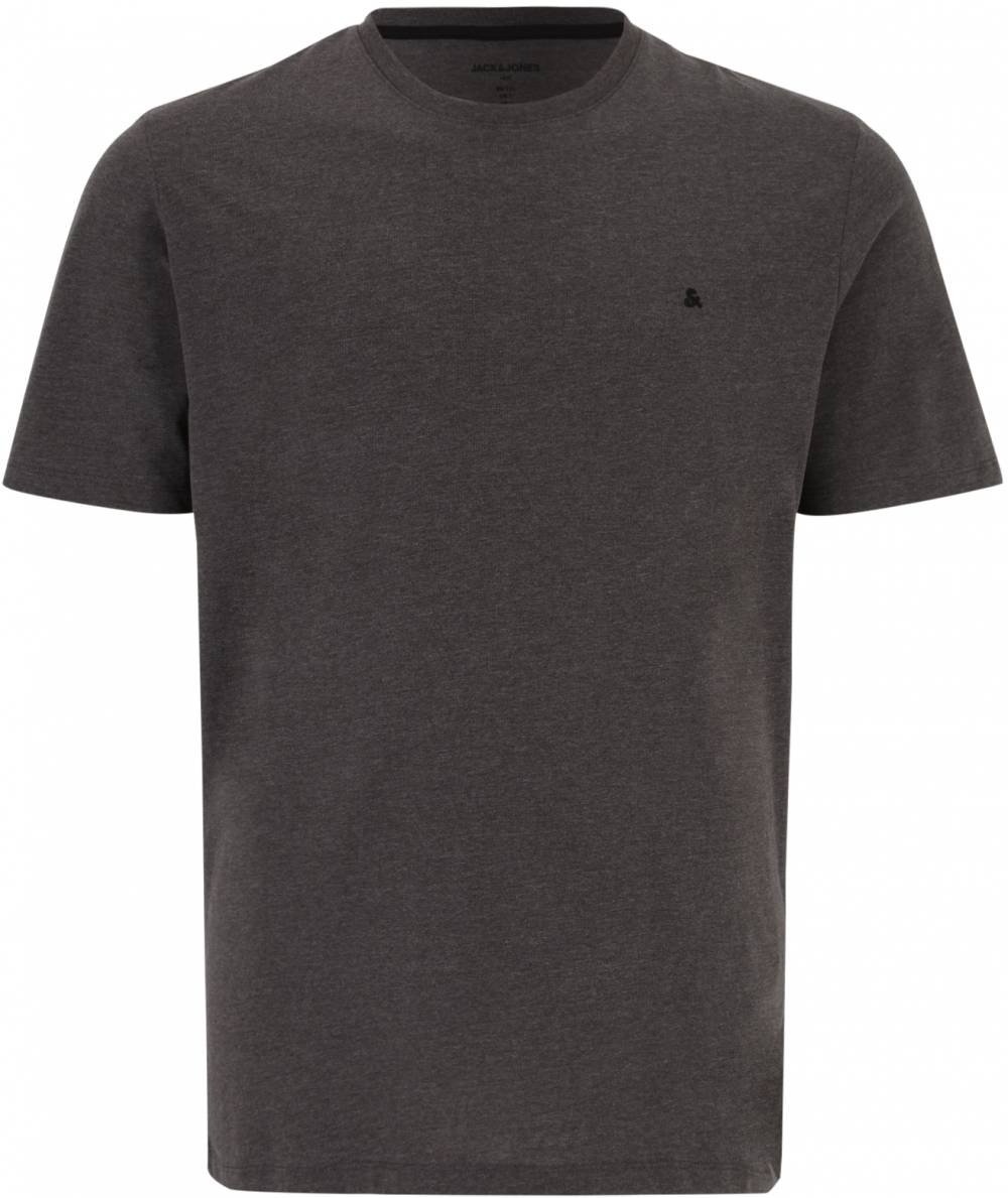 Jack & Jones Plus Tričko 'JJEPaulos'  tmavosivá / čierna