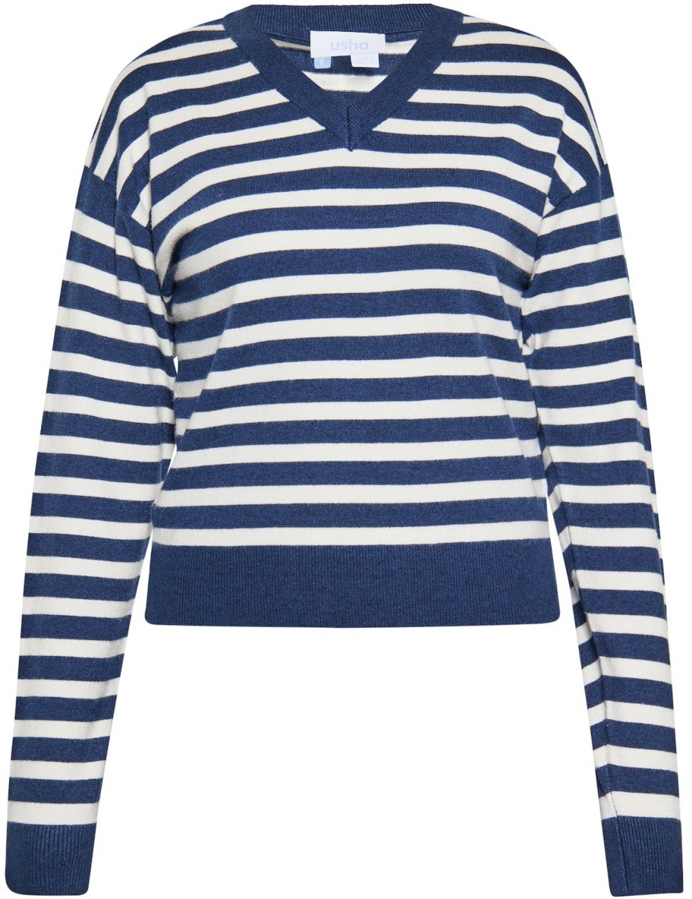 usha BLUE LABEL Sveter  námornícka modrá / biela