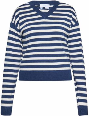 usha BLUE LABEL Sveter  námornícka modrá / biela