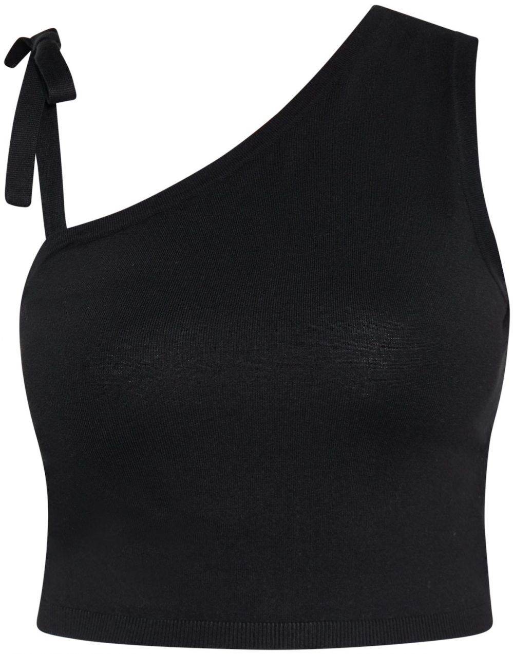 faina Vyšívaný top  čierna