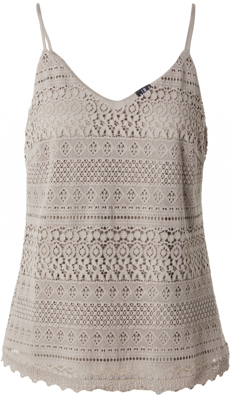 VERO MODA Top 'VMHoney'  tmavošedá