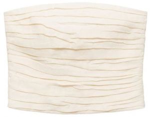 MANGO Top 'Margot'  prírodná biela