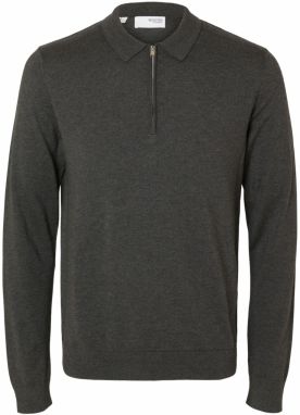 SELECTED HOMME Sveter 'SLHBerg'  antracitová