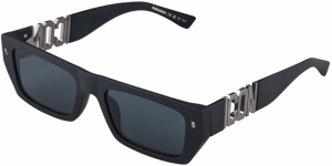 DSQUARED2 Slnečné okuliare 'ICON 0011/S'  čierna / strieborná