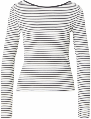 VERO MODA Tričko 'VMChloe'  čierna / biela
