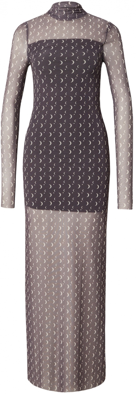 Noisy may Šaty 'NMLUNA'  tmavosivá / biela