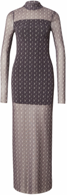 Noisy may Šaty 'NMLUNA'  tmavosivá / biela