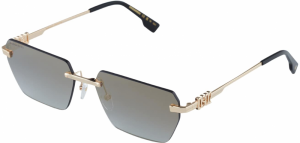 DSQUARED2 Slnečné okuliare 'D2 0102/S'  zlatá / čierna
