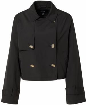 VERO MODA Prechodný kabát  čierna