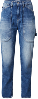 Le Temps Des Cerises Džínsy  modrá denim