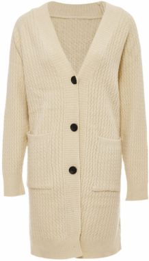 RISA Kardigán  tmavobéžová