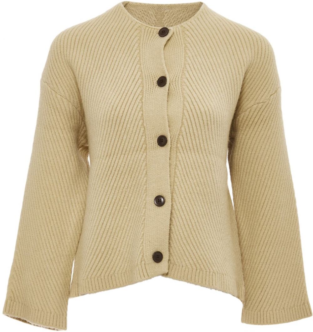 RISA Kardigán  tmavobéžová