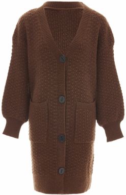RISA Kardigán  hnedá
