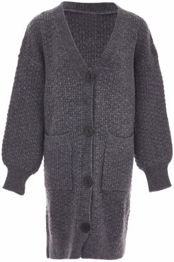 RISA Kardigán  tmavosivá