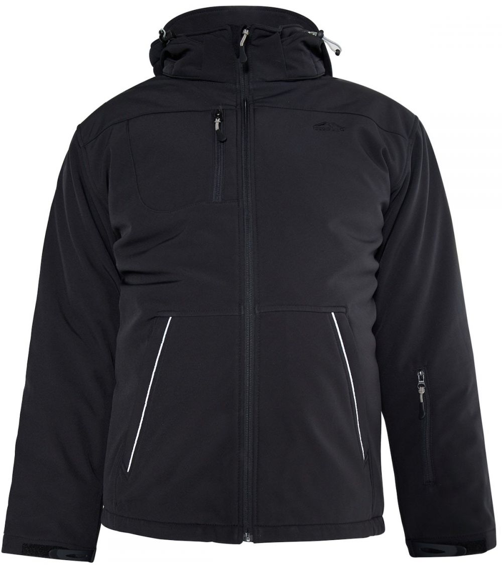 ICEBOUND Prechodná bunda  čierna / strieborná