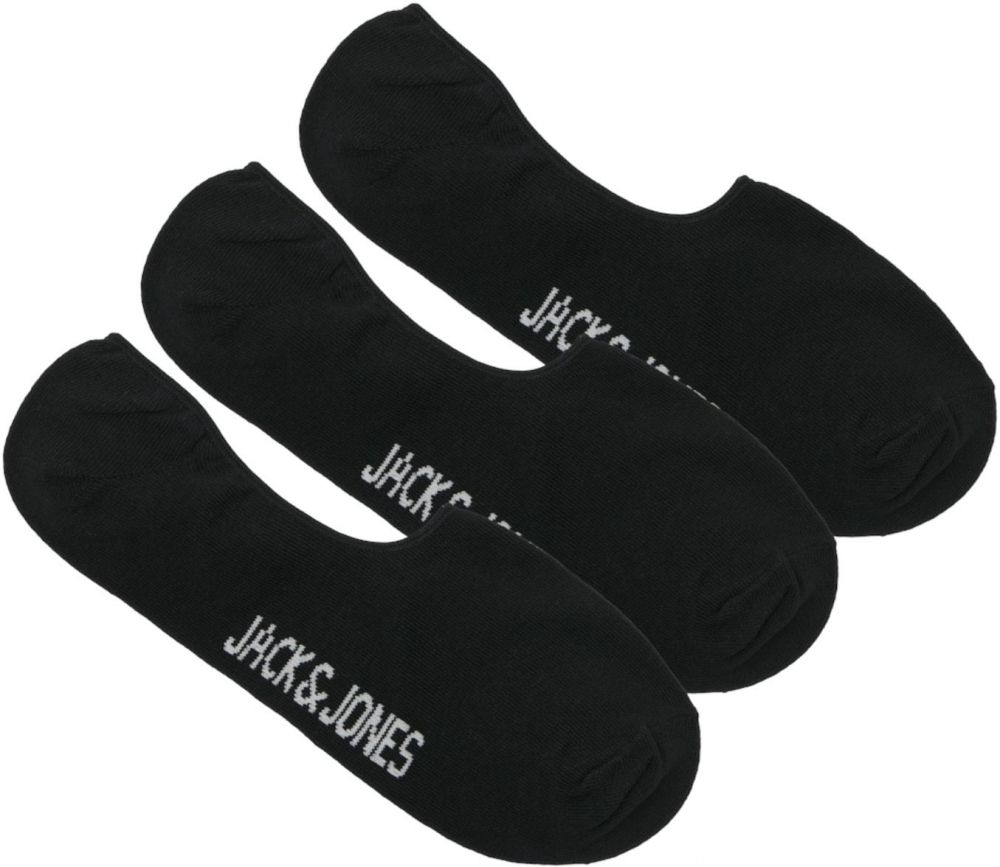 JACK & JONES Ťapky 'JACDouglas'  čierna / biela
