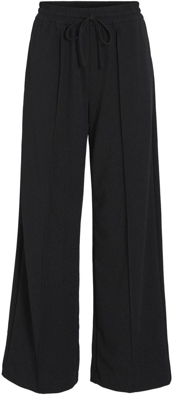 VILA Plisované nohavice 'VIClua'  čierna