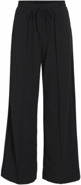 VILA Plisované nohavice 'VIClua'  čierna